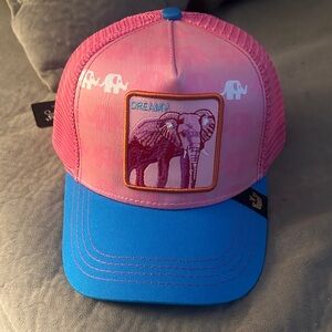 GOORIN BROS TECHNICOLOR PACHYDERM DREAMY Elephant Trucker Goorin Bros Hat